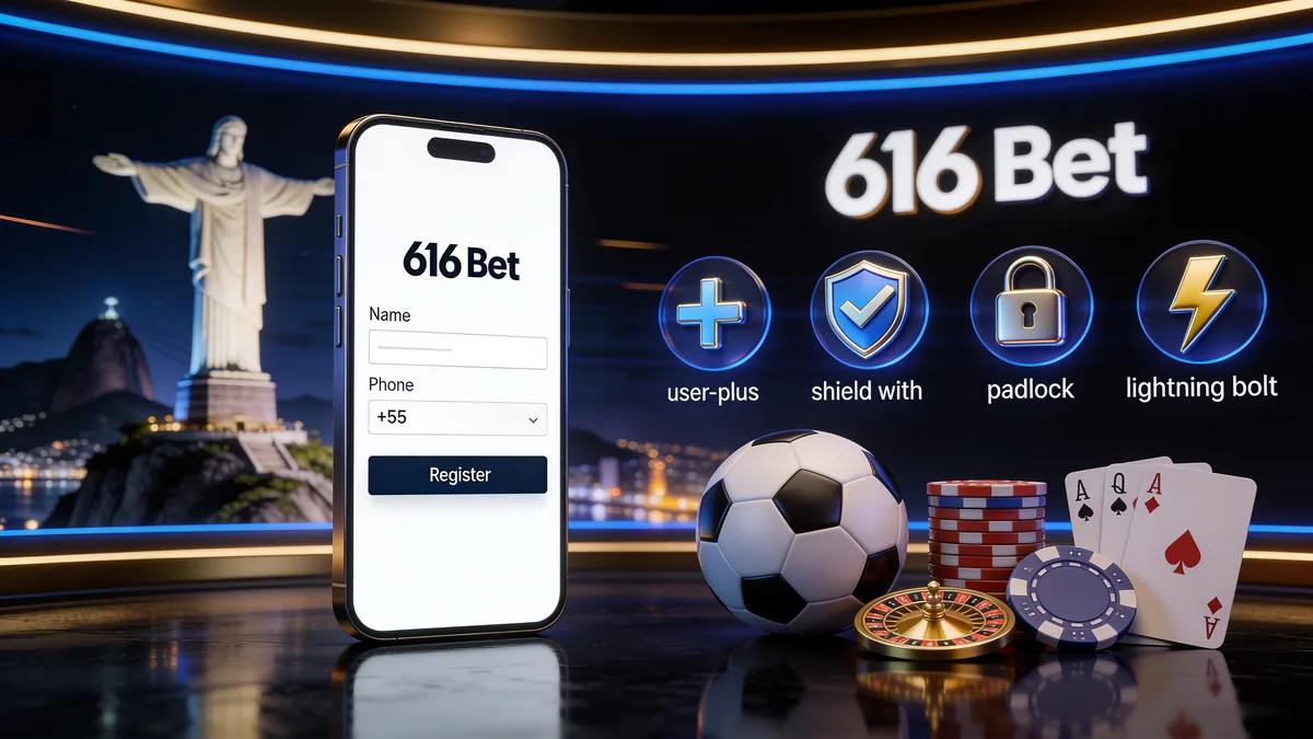 Como Fazer o Cadastro na 616 bet Corretamente: guia de 616 bet para jogadores no Brasil